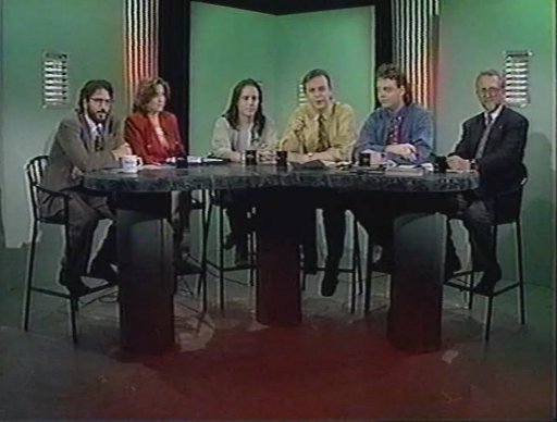 The panel for Episode 9, Season 1